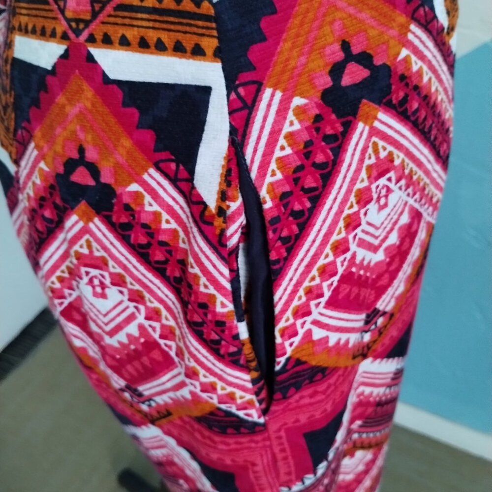 Merona Colorful Print Pencil Shirt - Picture 4 of 7